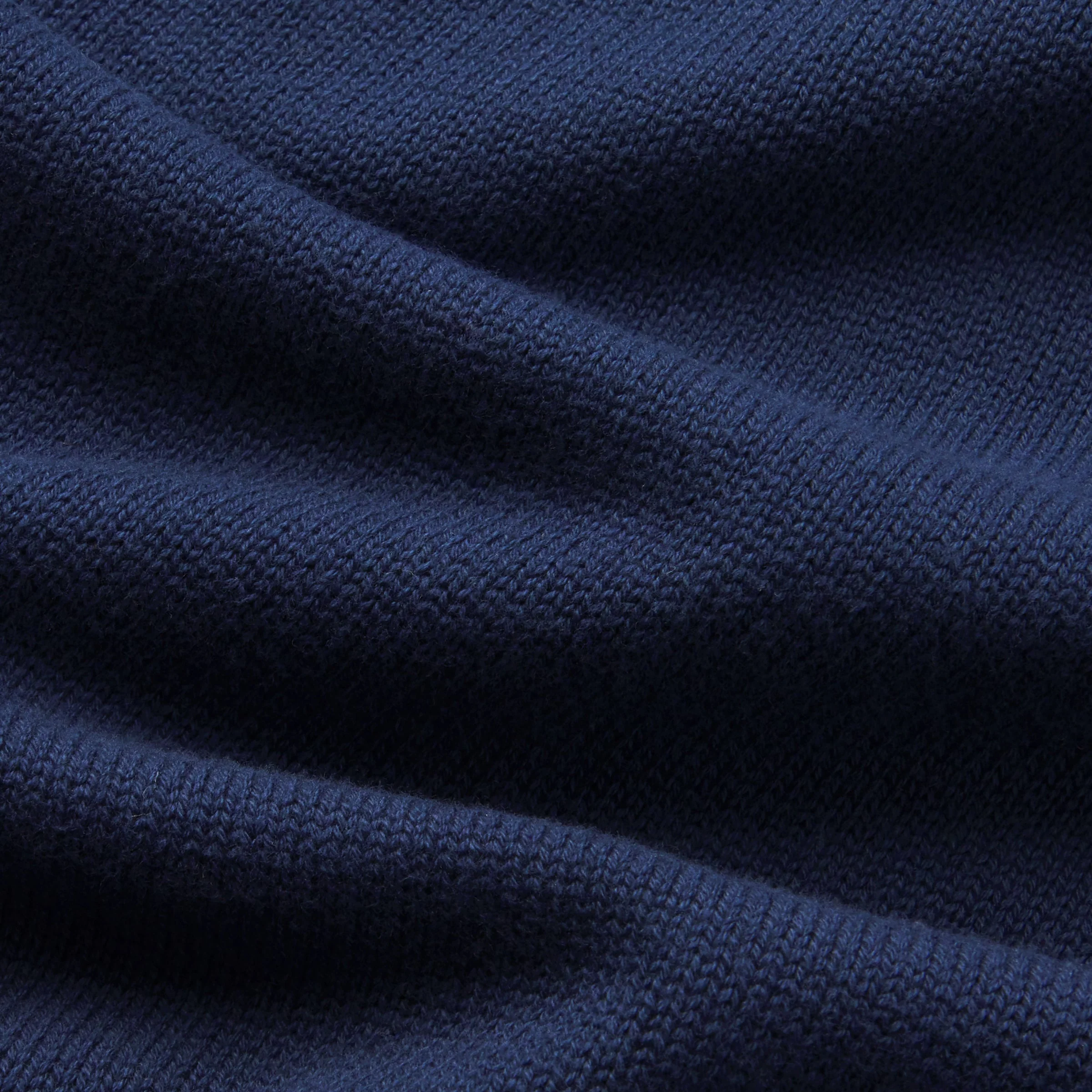 Quarter-Zip Sweater - Navy