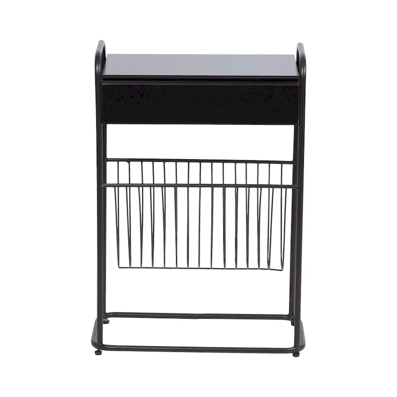 Kate and Laurel Kura Narrow Side Table - 19x9x26
