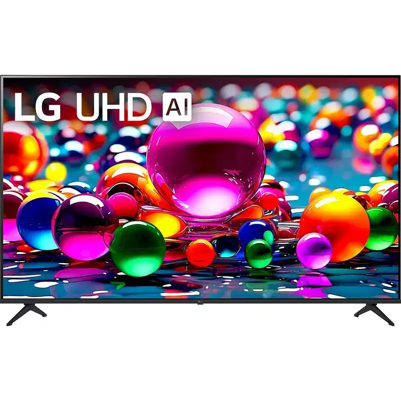 LG 50 UA77 Series LED AI 4K UHD Smart webOS TV with Soundbar Bundle