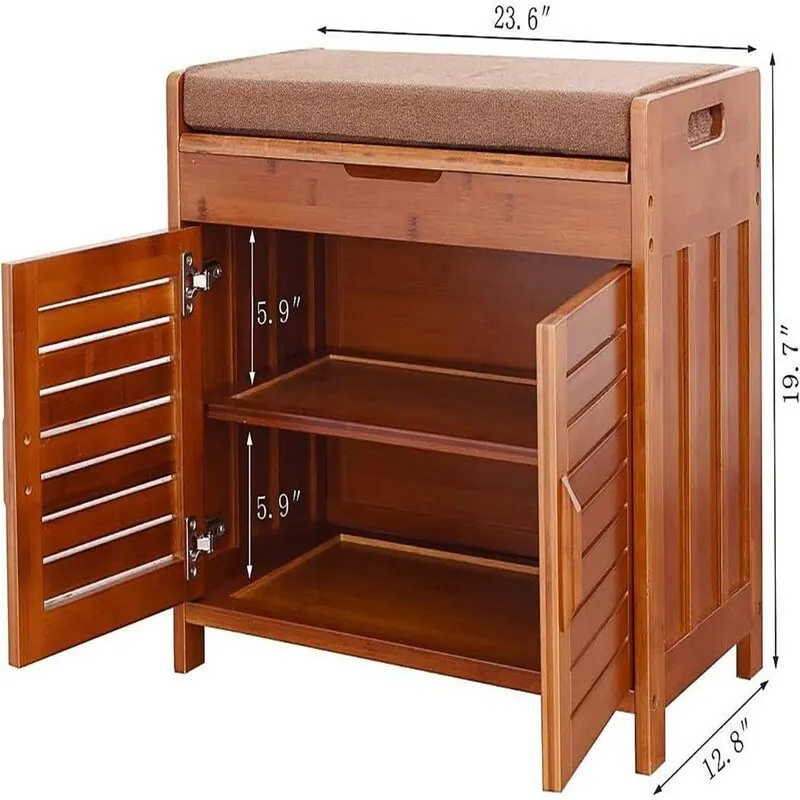 Shoe Cabinet - 15D x 40W x 21H