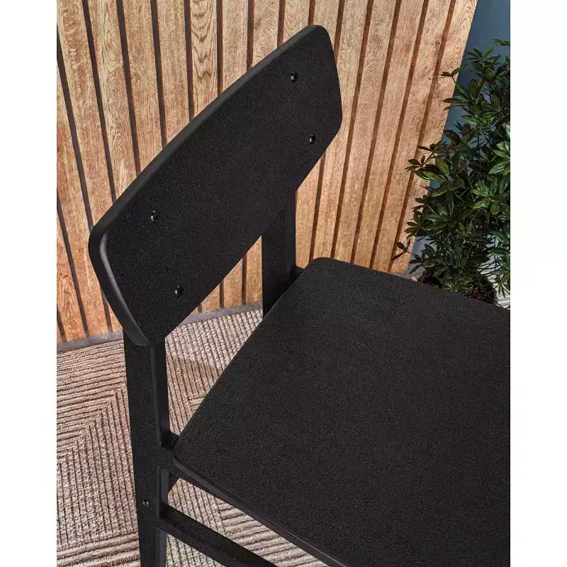 POLYWOOD Modern Studio Urban Outdoor Patio Armless Chair
