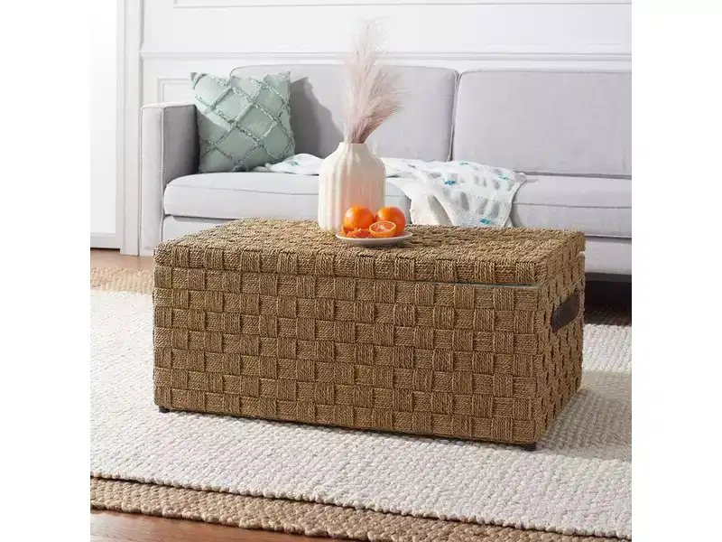 Ashban Trunk - SEA7036 - Natural - Safavieh