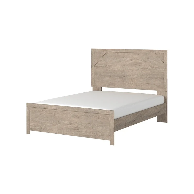 Senniberg Light Brown Panel Bed