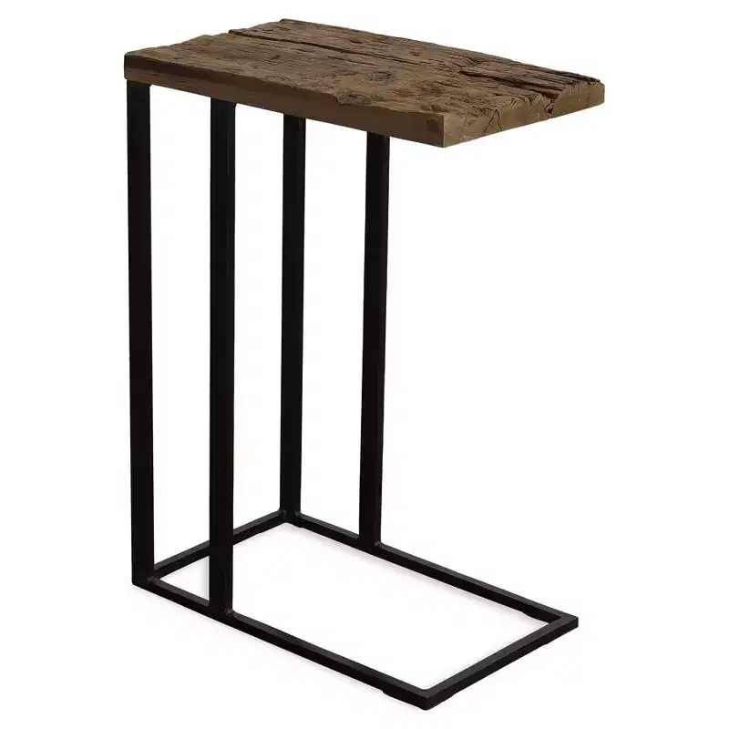 Reclaimed Wood Accent Table