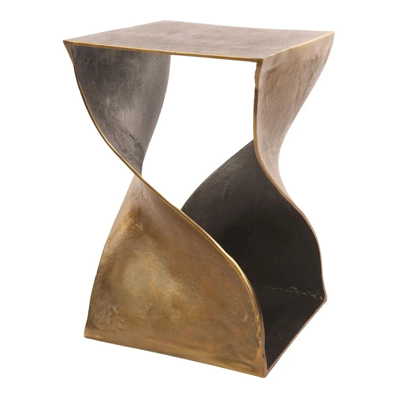 Twisted Modern Accent Table