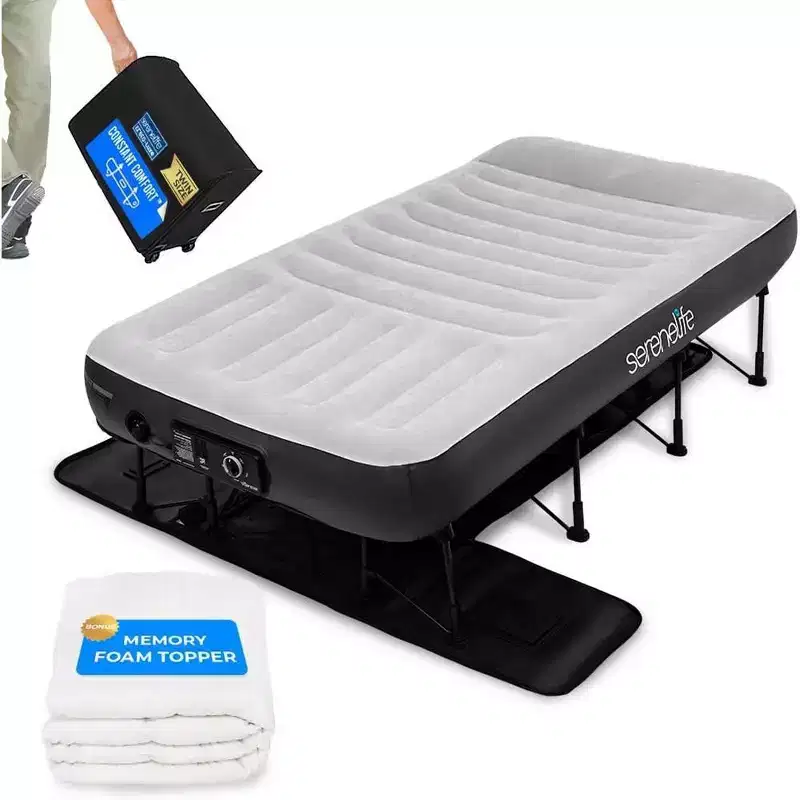 Luxe Series EZ Bed - Twin Air Mattress with Frame