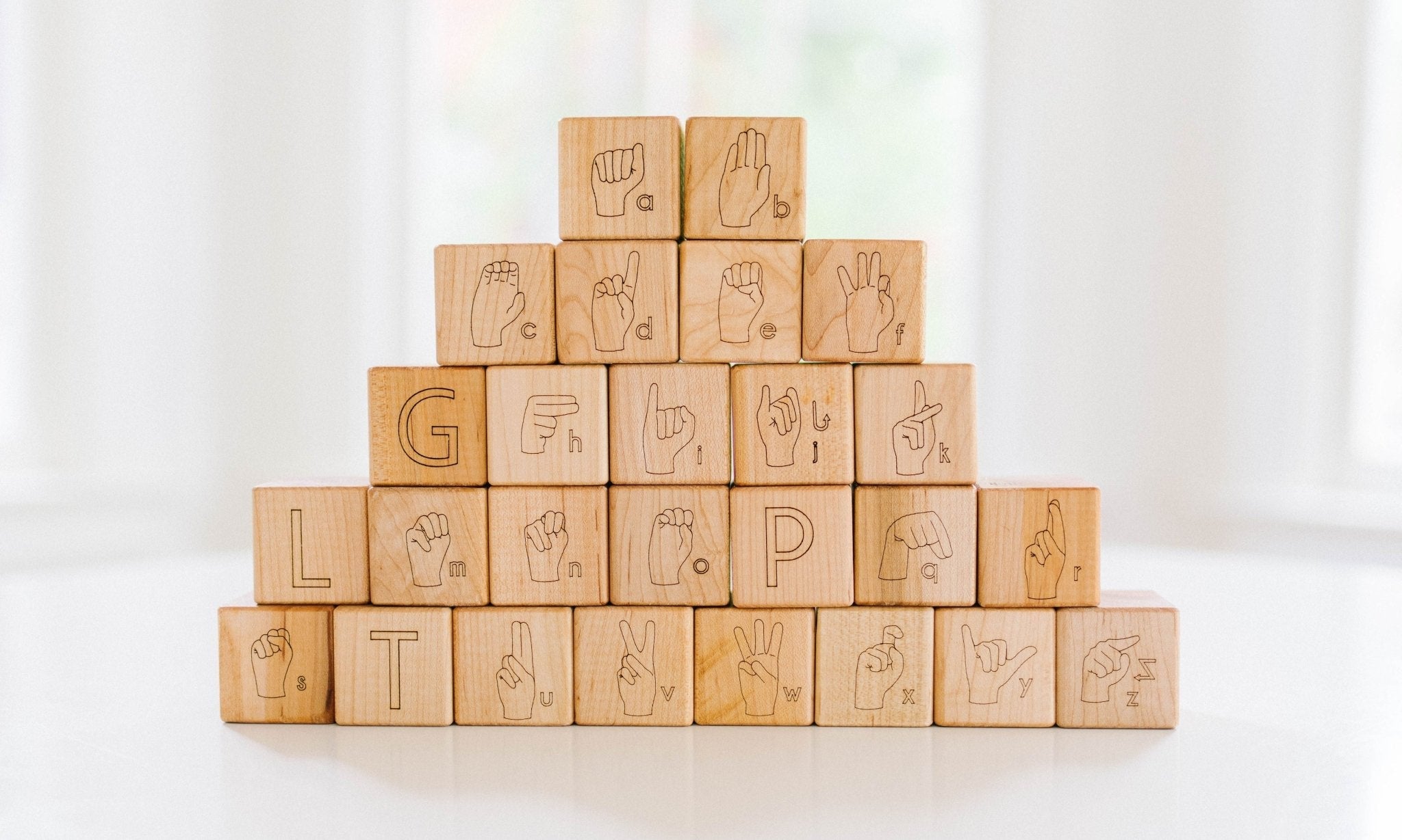 American Sign Language Blocks