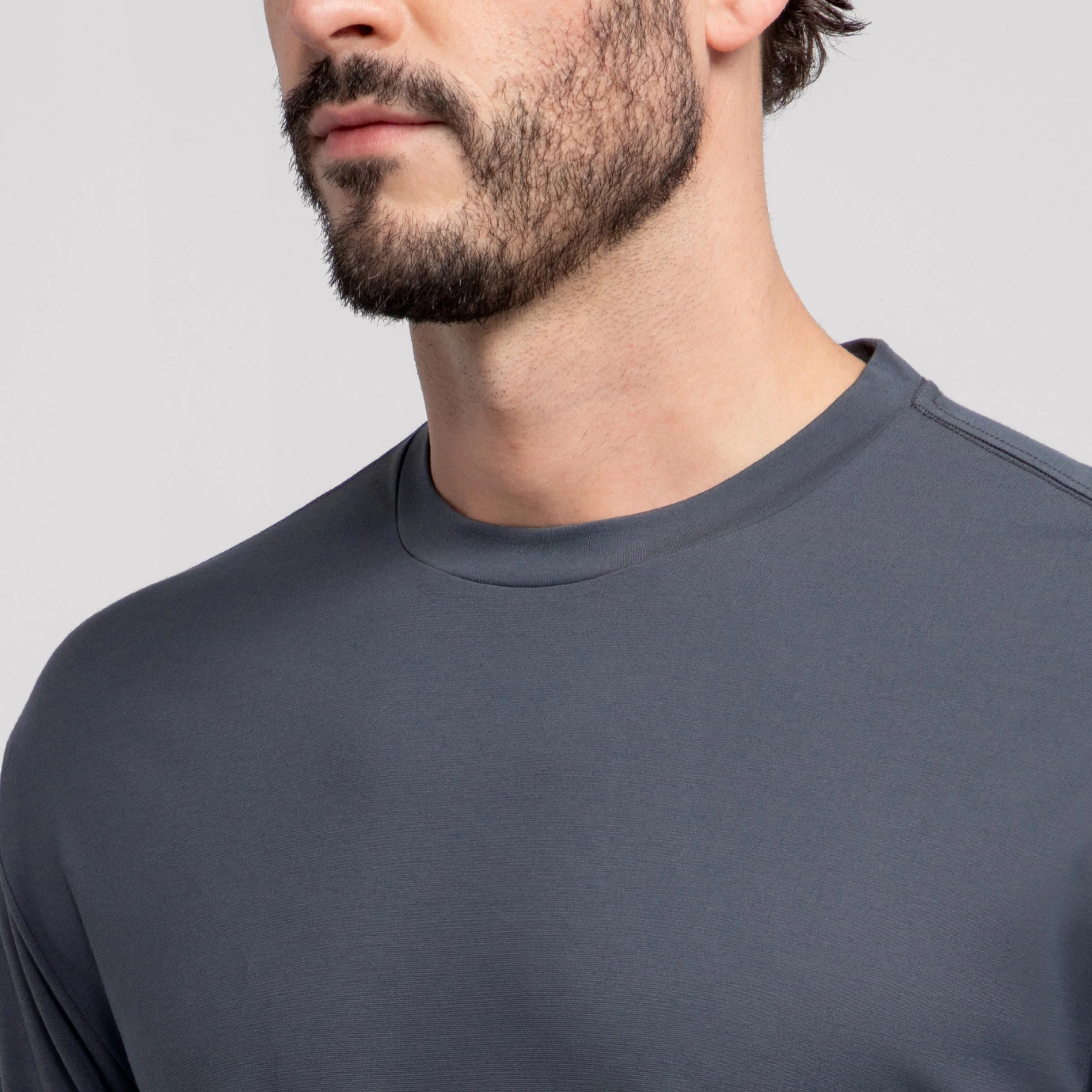 Charcoal Gray Crewneck Tee