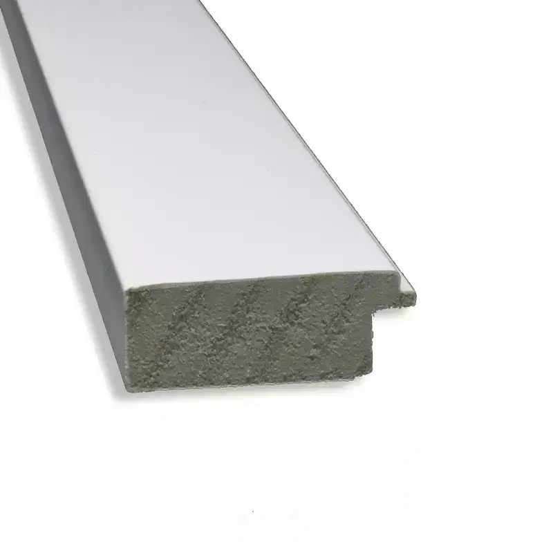 29" x 29" Non-Beveled Cabinet White Narrow Wall Mirror - Amanti Art: Modern Square, Polystyrene Frame, Includes Mounting Hardware