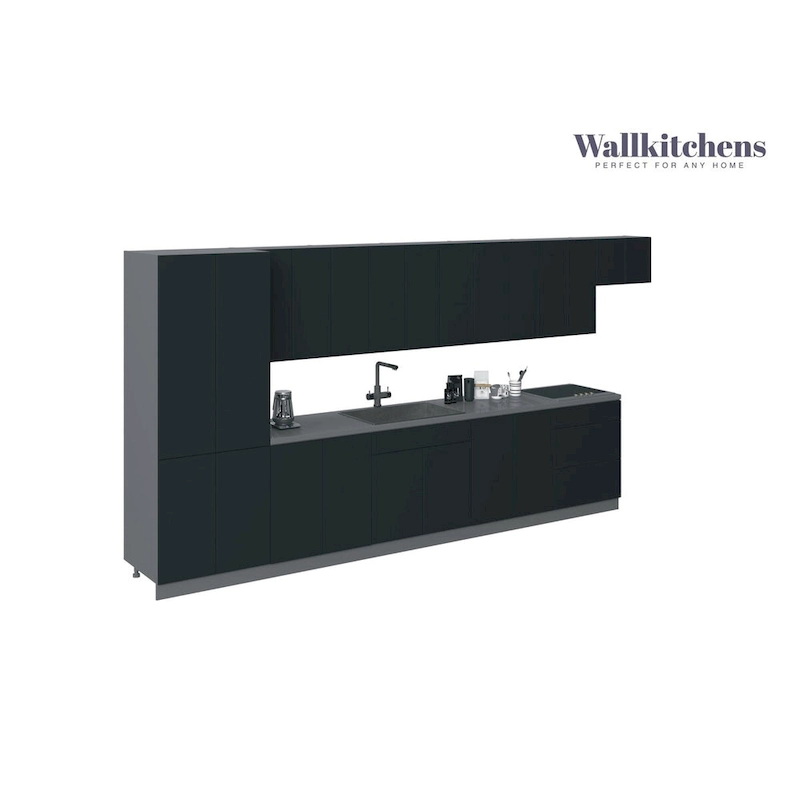 Kitchen Imperial Collection Black Color Base Size 15Ft Wide - 174x24