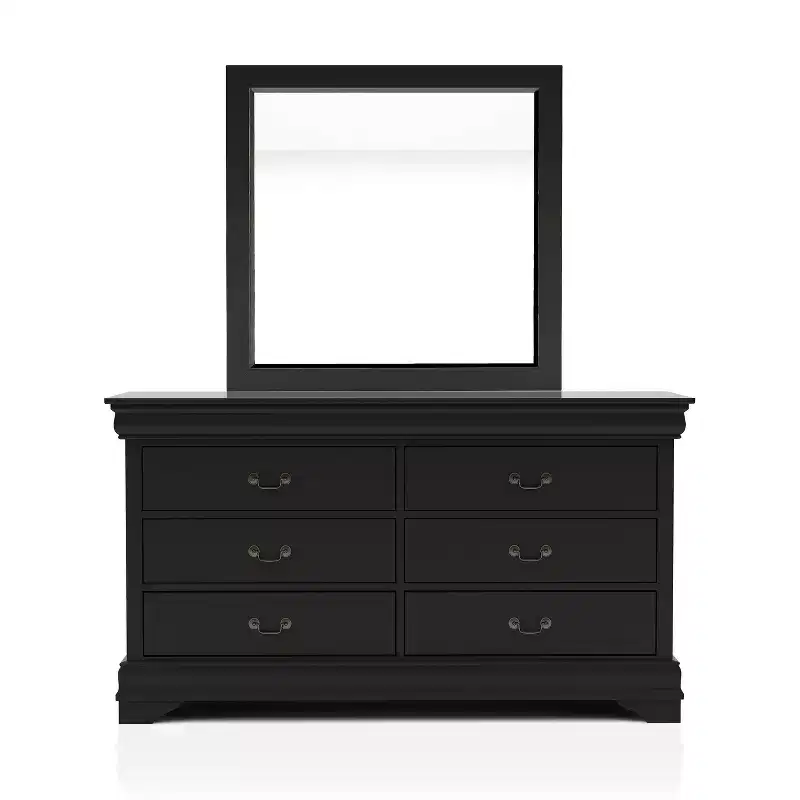 Sliver Dresser and Mirror Set - HOMES: Inside + Out