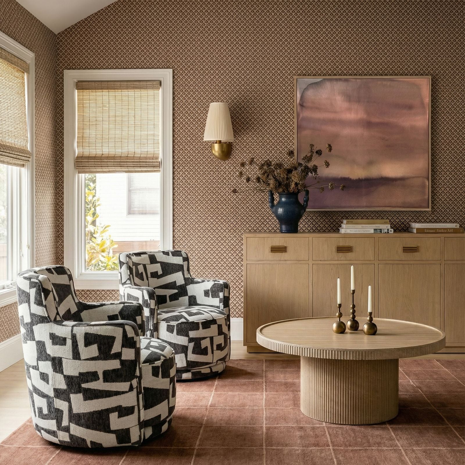 Passe Black Accent Chair