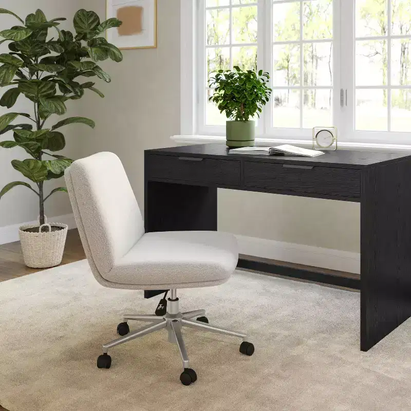 Martha Stewart Eloise Upholstered Office Chair