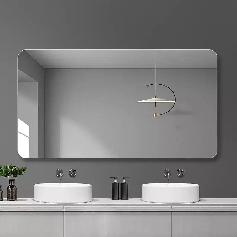 40 x 30 inch Wall-Mounted Bathroom Vanity Mirror for Bathroom Anti-Fog Waterproof