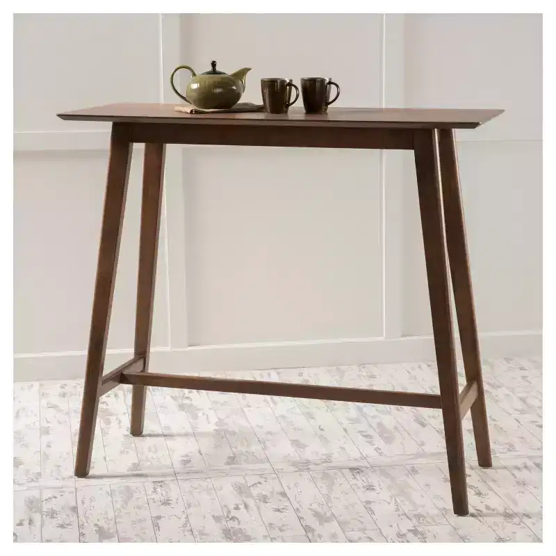 42-Inch Bar Table with Trestle Base