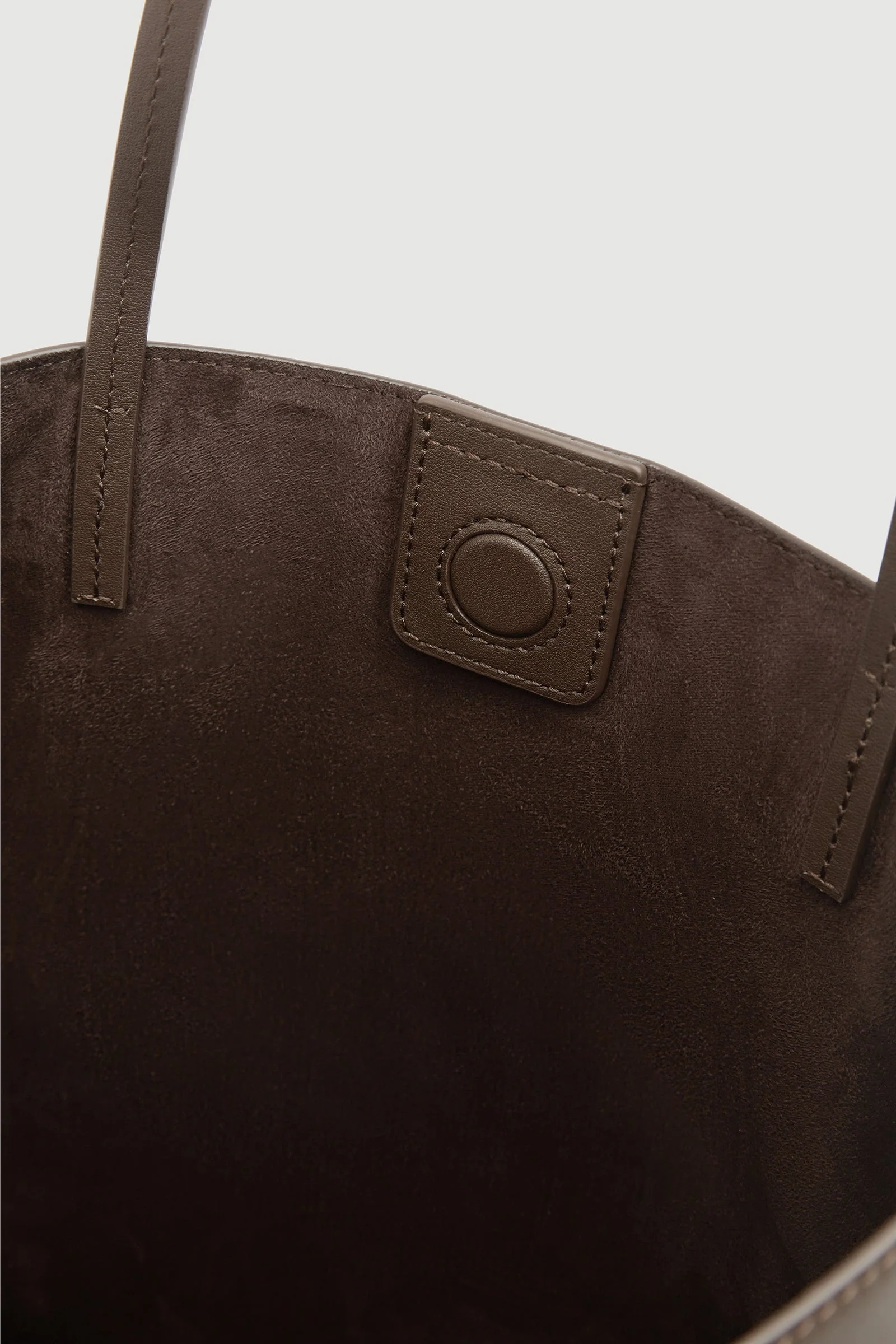 Walnut Leather Shoulder Bag