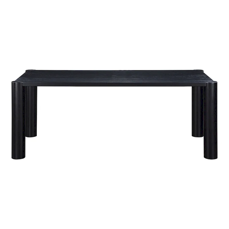 Aurelle Home Posy Modern Solid Oak Dinning Table