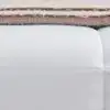 Bryt Wingback Diamond Upholstered Platform Bed, Wingback Bed Frame with Headboard