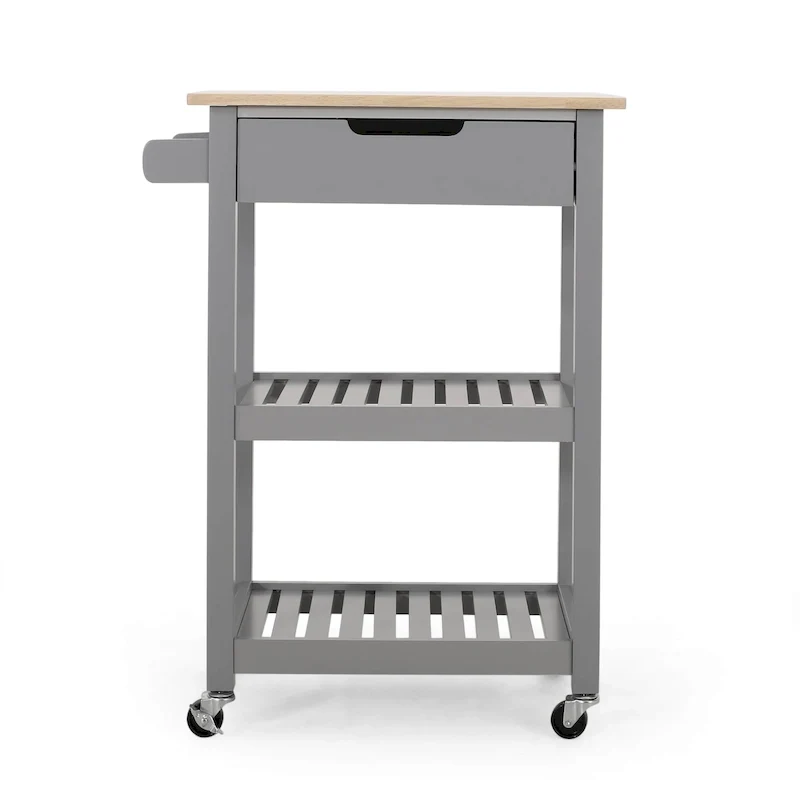 Dade Kitchen Cart with Wheels by Christopher Knight Home