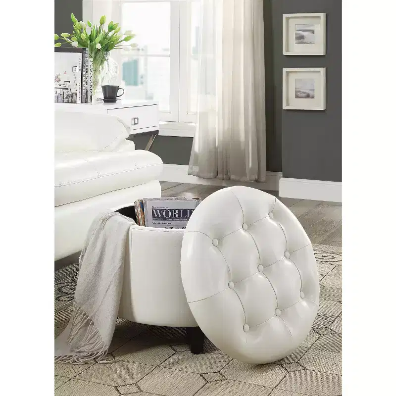 Comfort Round Ottoman