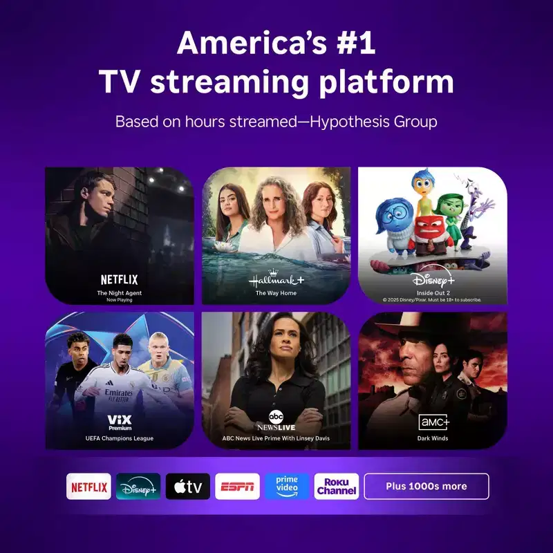 Roku 32 Select Series 720p HD Smart Roku TV with Roku TV Remote