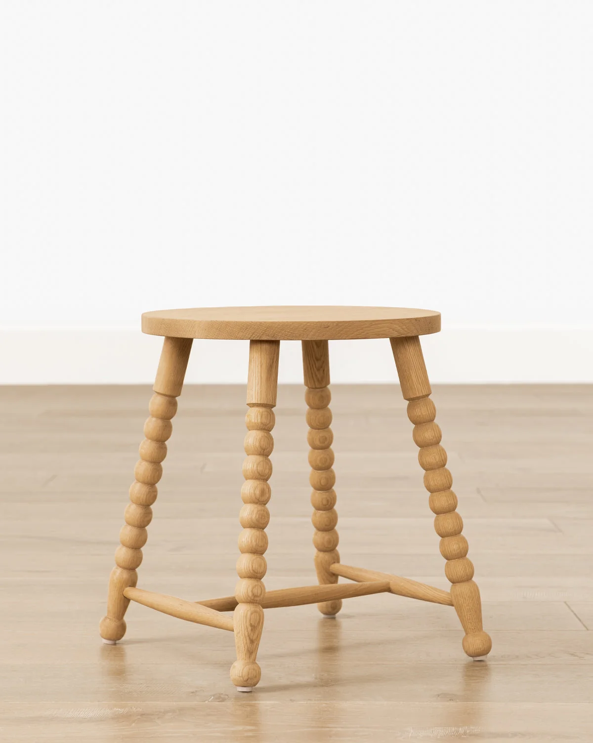 Modern Wood Side Table with Elegant Silhouette for Living Room