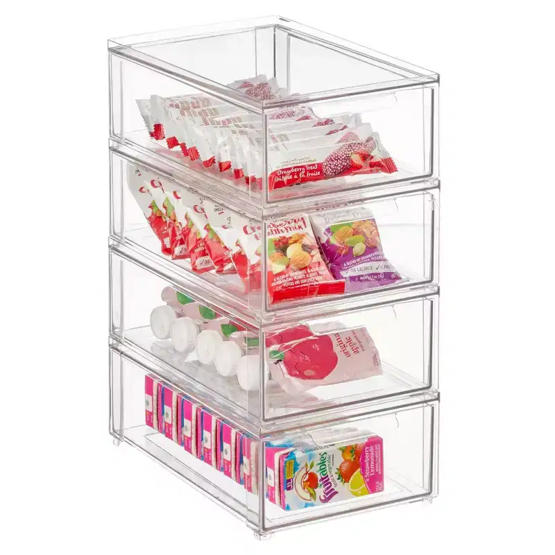 Stackable Pull-Out Sliding Storage Drawer