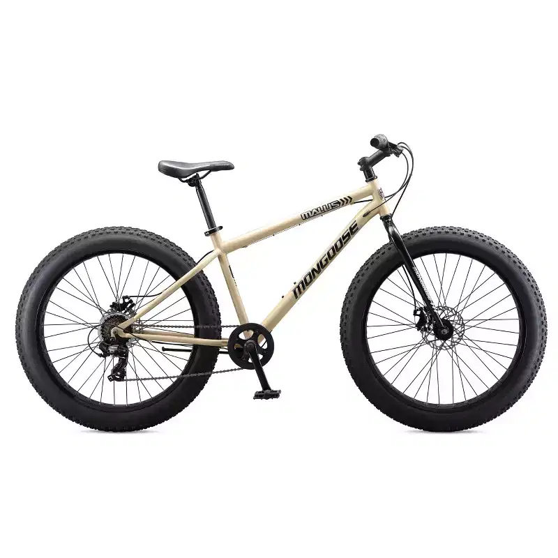 Mongoose Adult Malus 26 Fat Tire Mountain Bike