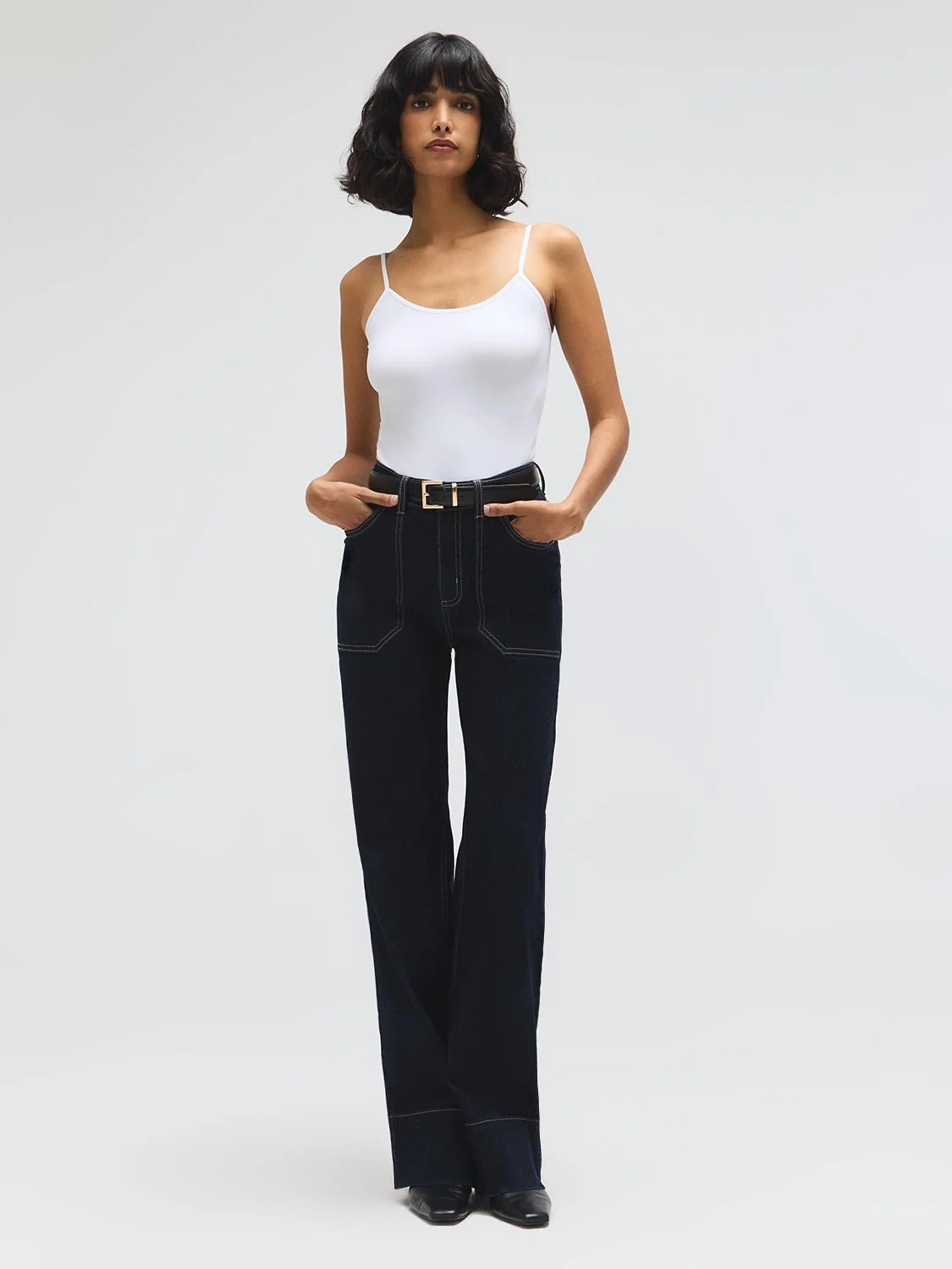 Seamless Spaghetti Strap Tank Top