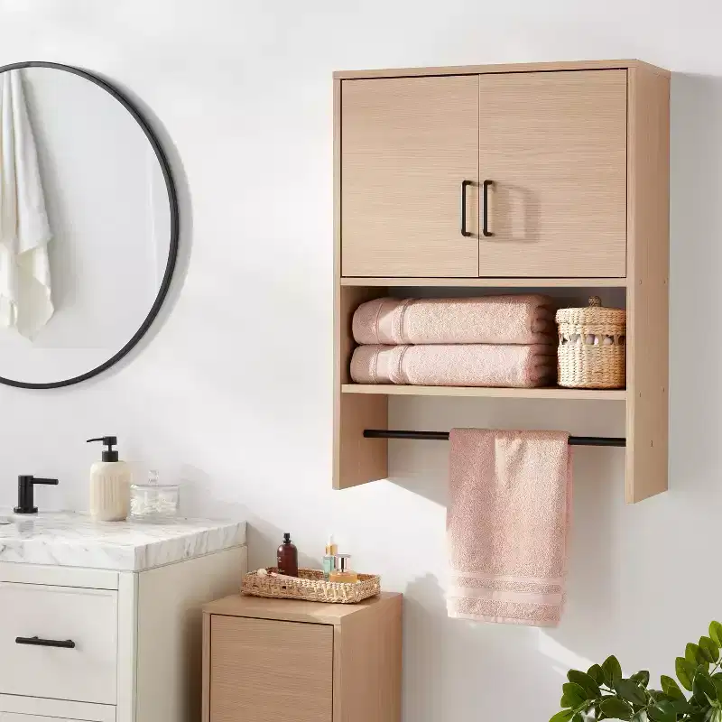 Mixed Material Bath Wall Cabinet - Brightroom™