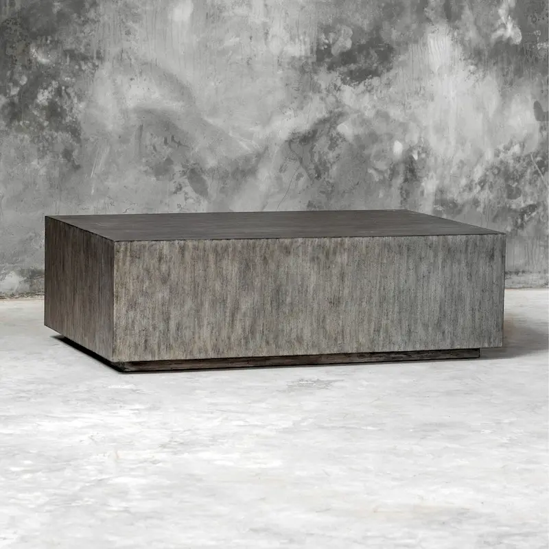 Kareem Modern Grey Coffee Table