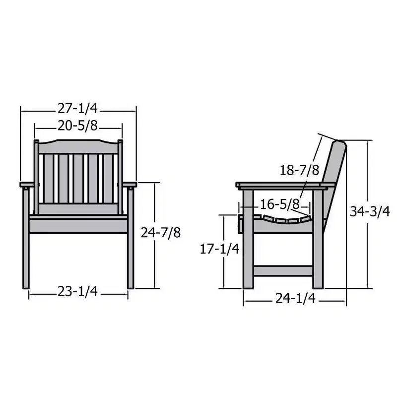 Lehigh Garden Patio Chair - highwood