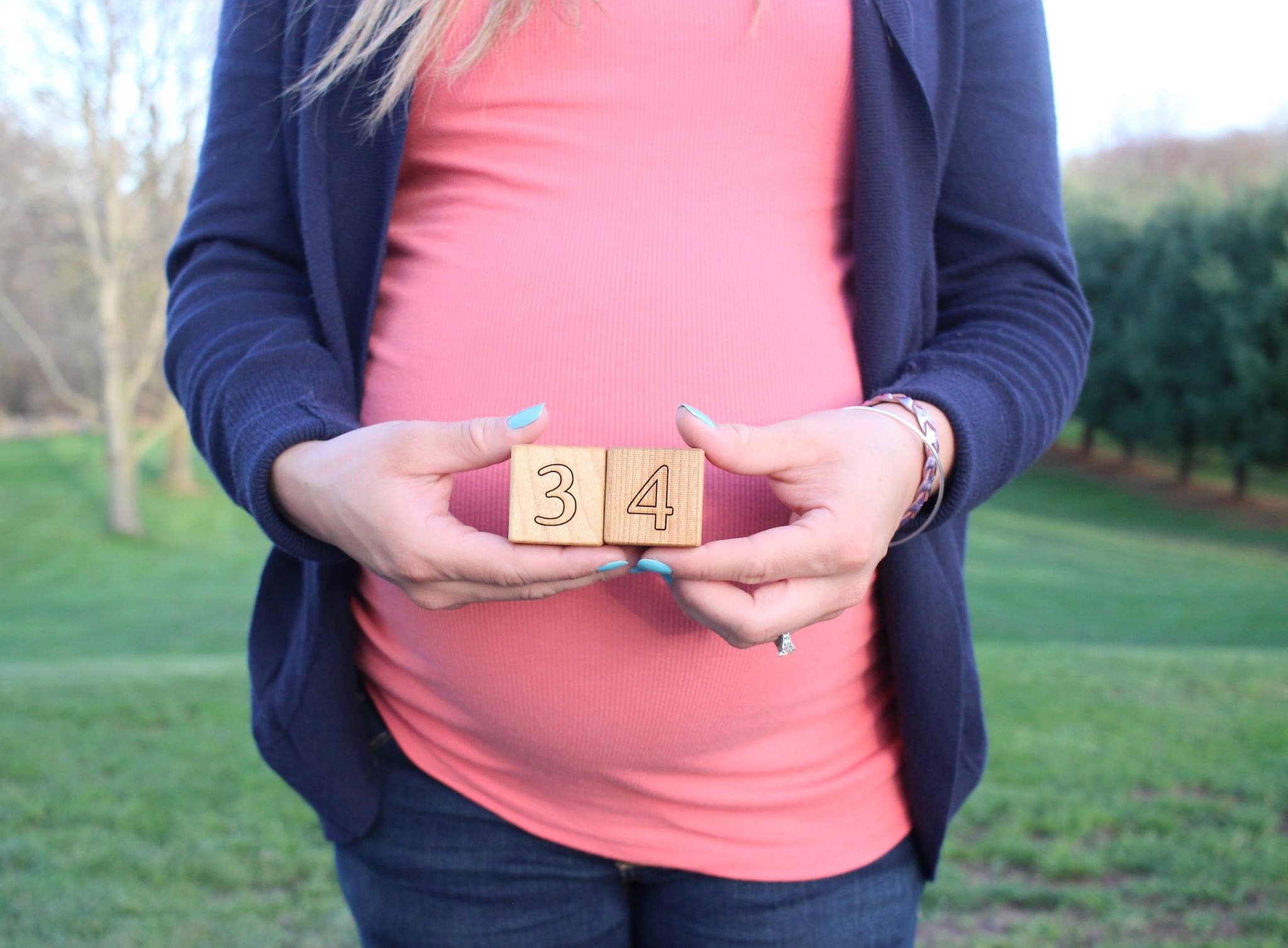Bump & Baby Milestone Blocks