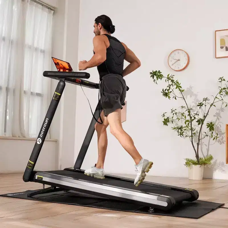 DeerRun X20 treadmill with 15% Auto Incline Treadmill Full Running Deck Treadmill 400 lbs Capacity