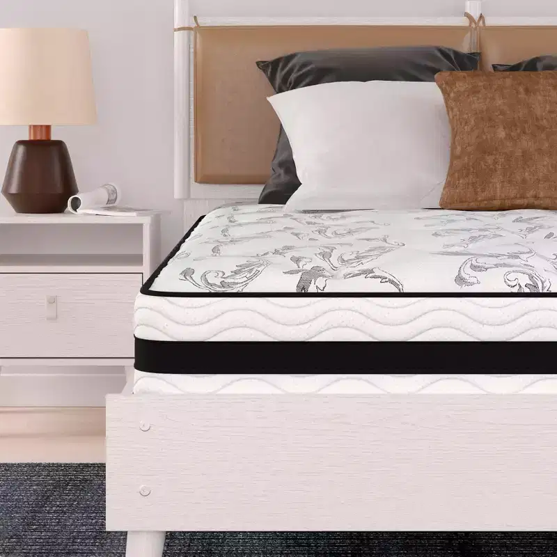 Signature Design by Ashley 8 Inch Chime Innerspring Firm Mattress
