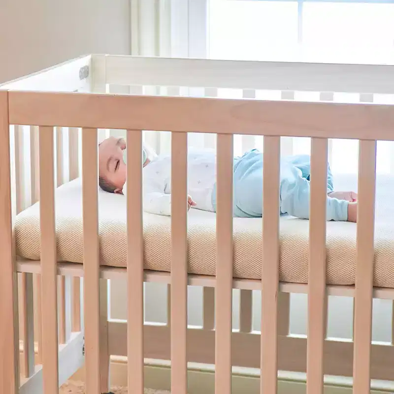 Naturepedic Breathable Organic Mini Crib Mattress