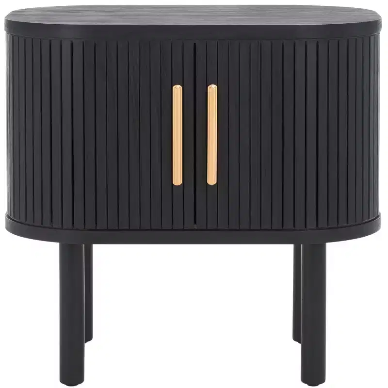 Tealla 2 Tambour Door Nightstand - NST9610 - Safavieh