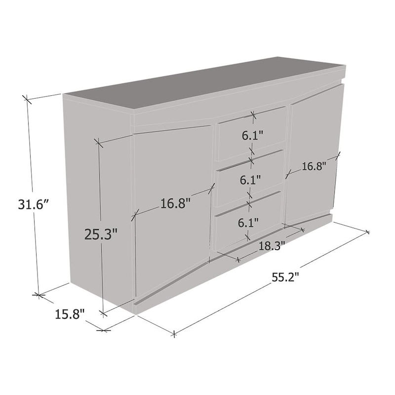 Prestige 55 Sideboard