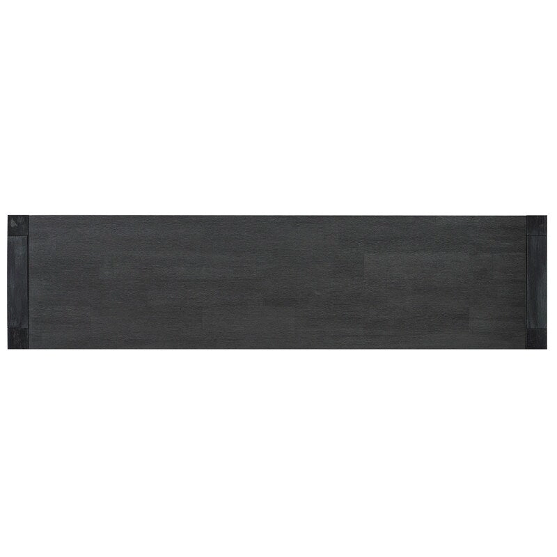 55.1W Console Table with 2 Drawers and 1 Shelf - N/A