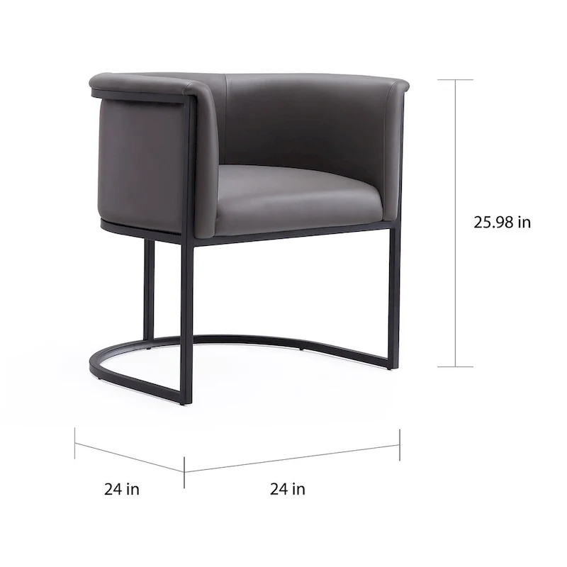 Ceets Mid-Century Modern Art-Deco Industrial Bali Dining Chair