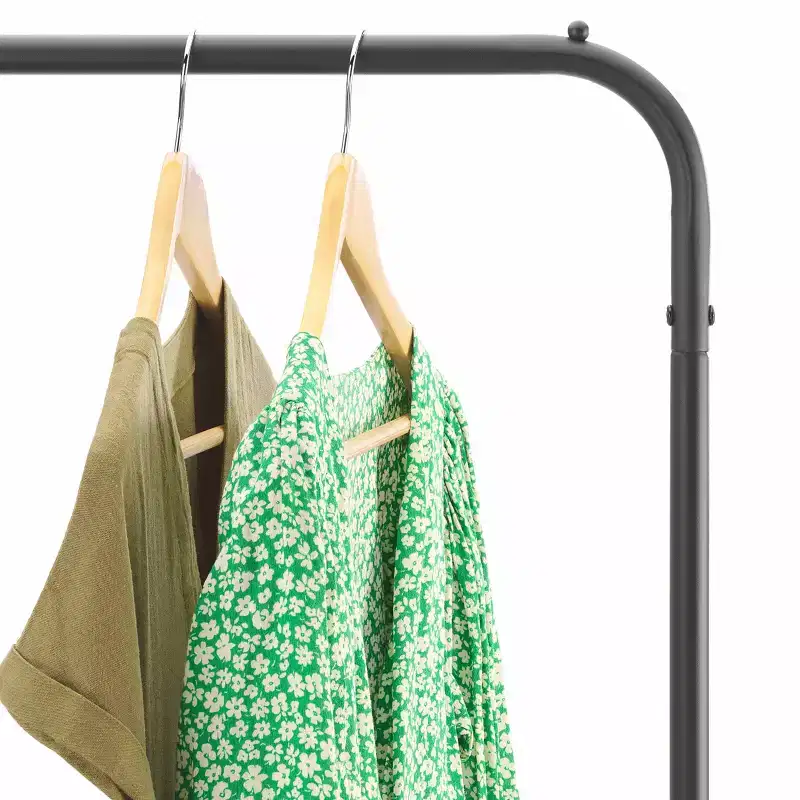 Steel Garment Rack, Black, 61