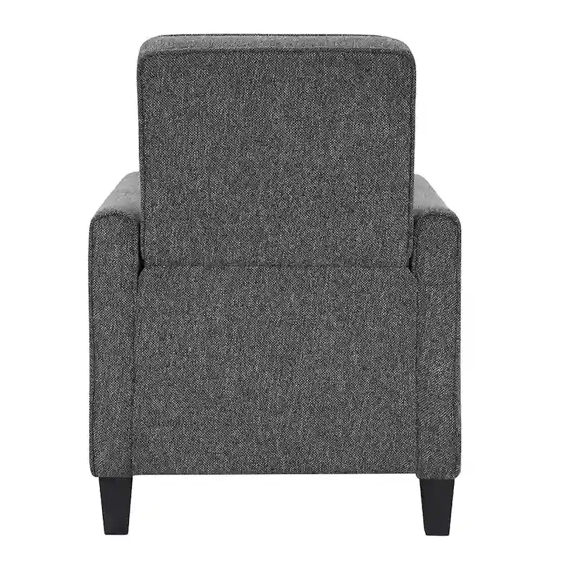 Traditional Fabric Welted Padded Recliner Chair