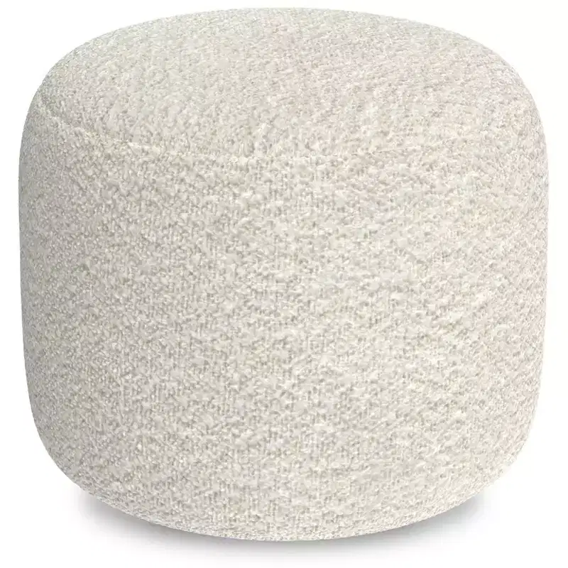 Lyanna 18 inch Wide Contemporary Pouf