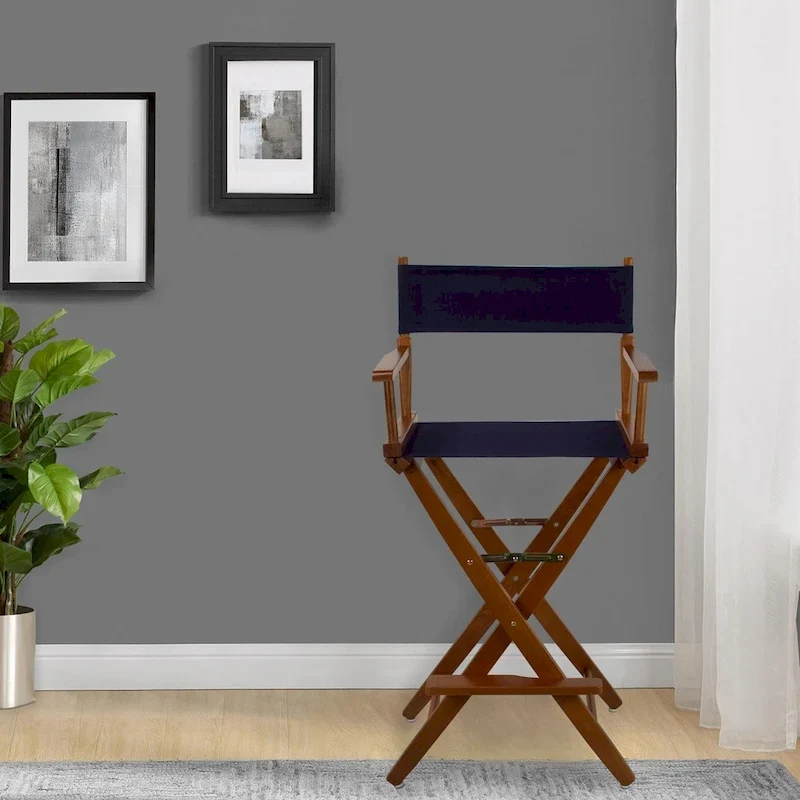 Extra-Wide 30-inch Bar-Height Directors Chair