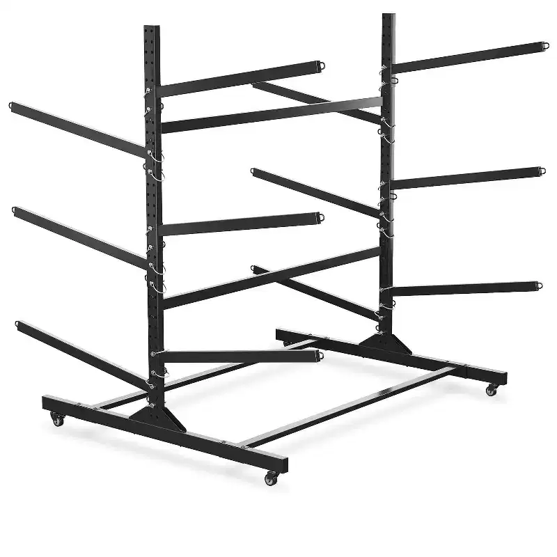 COZONY 3-Layer Heavy Duty Kayak Storage Rack, Double-Sided Steel Stand for Garage Dock Shed