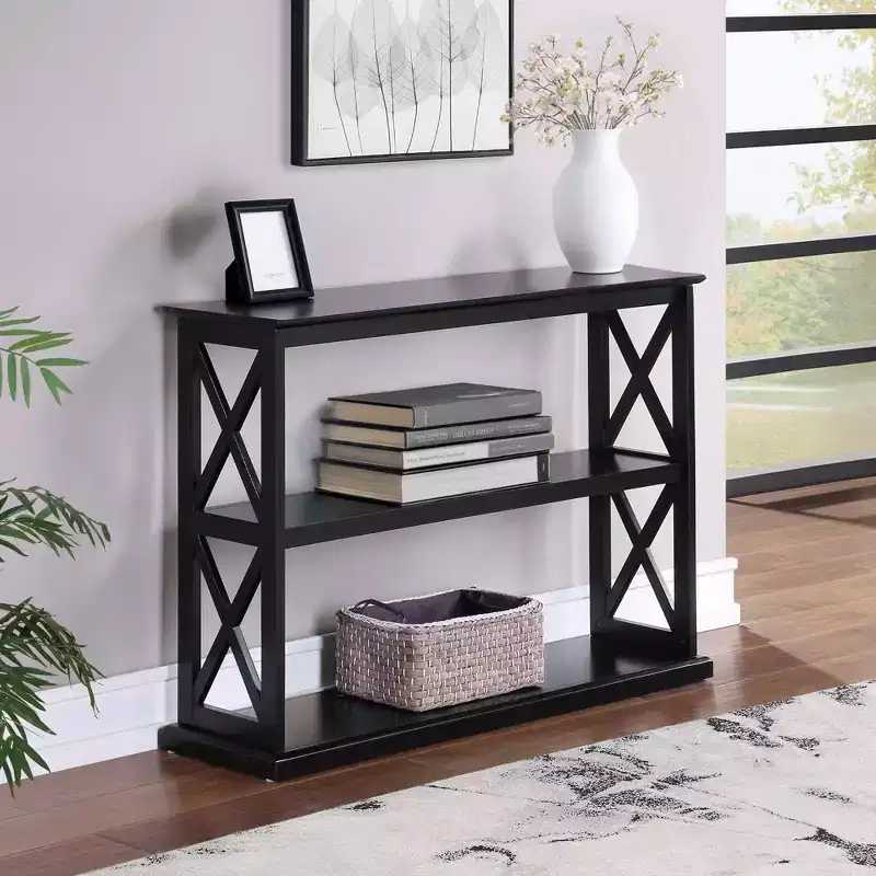 Coventry Console Table with Shelves