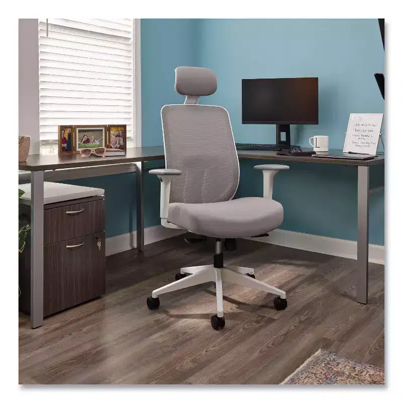 Mesh Back Task Chair, Adjustable Height 17.95