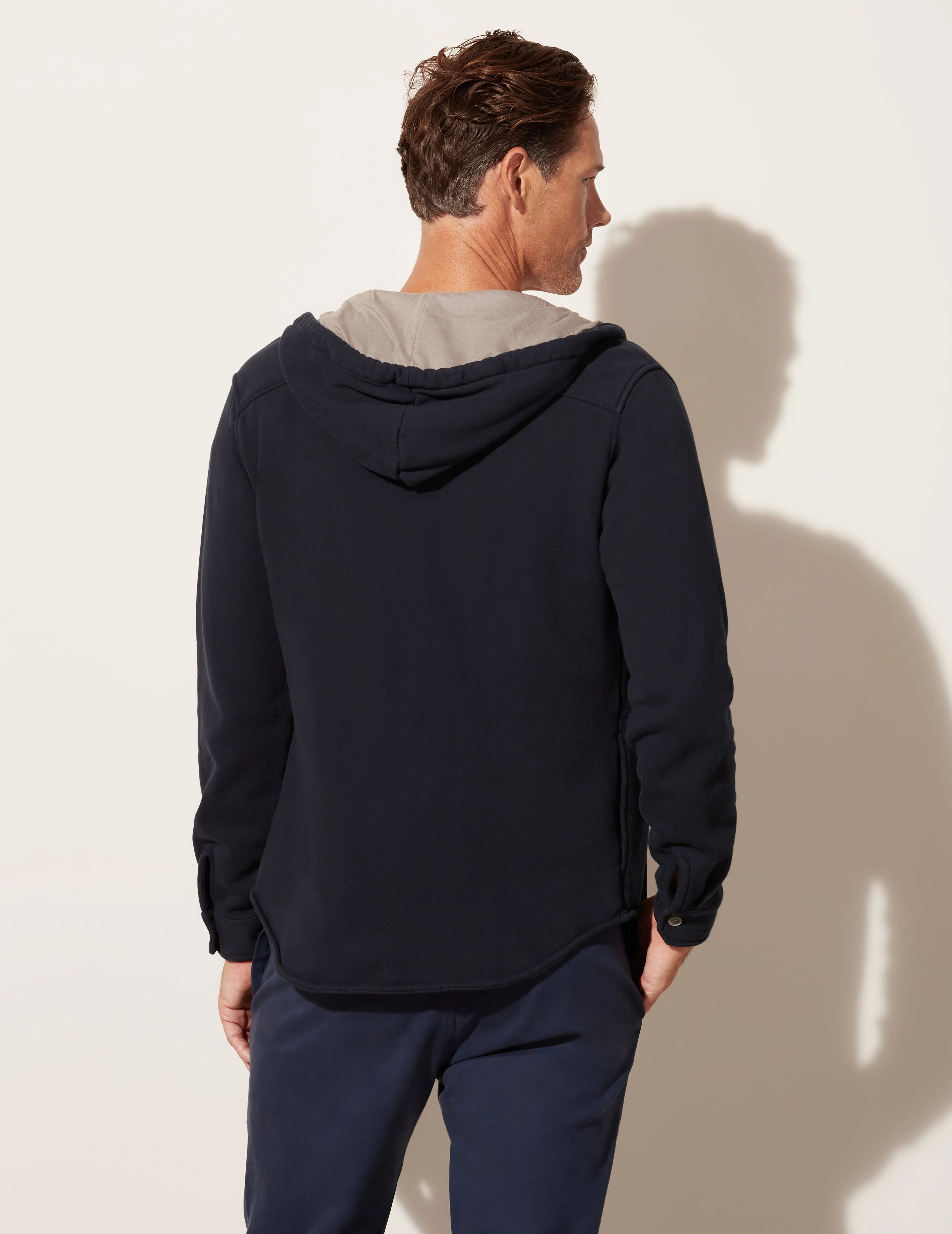 Hooded Shirt Jacket