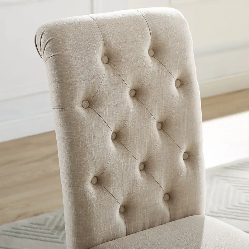 Roundhill Furniture Leviton Antique Black Finished Wood 7-piece Dining Set