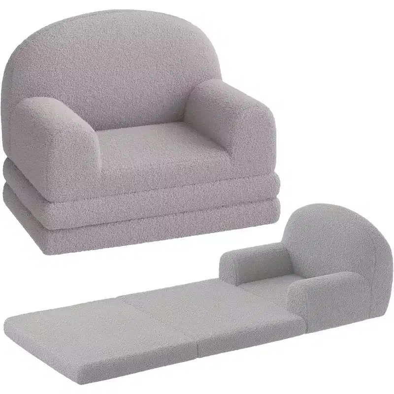 Folding Sofa for children, comfortable Chair and Sun Lounger for Reading, Playroom, sofa for boys and girls, Birthday Gift
